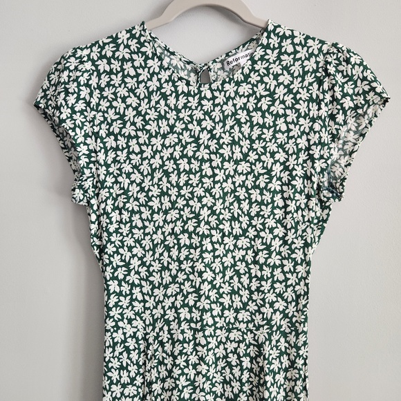 *SOLD* Reformation Gavin Dress in Midori - Size 8 - Picture 3 of 6